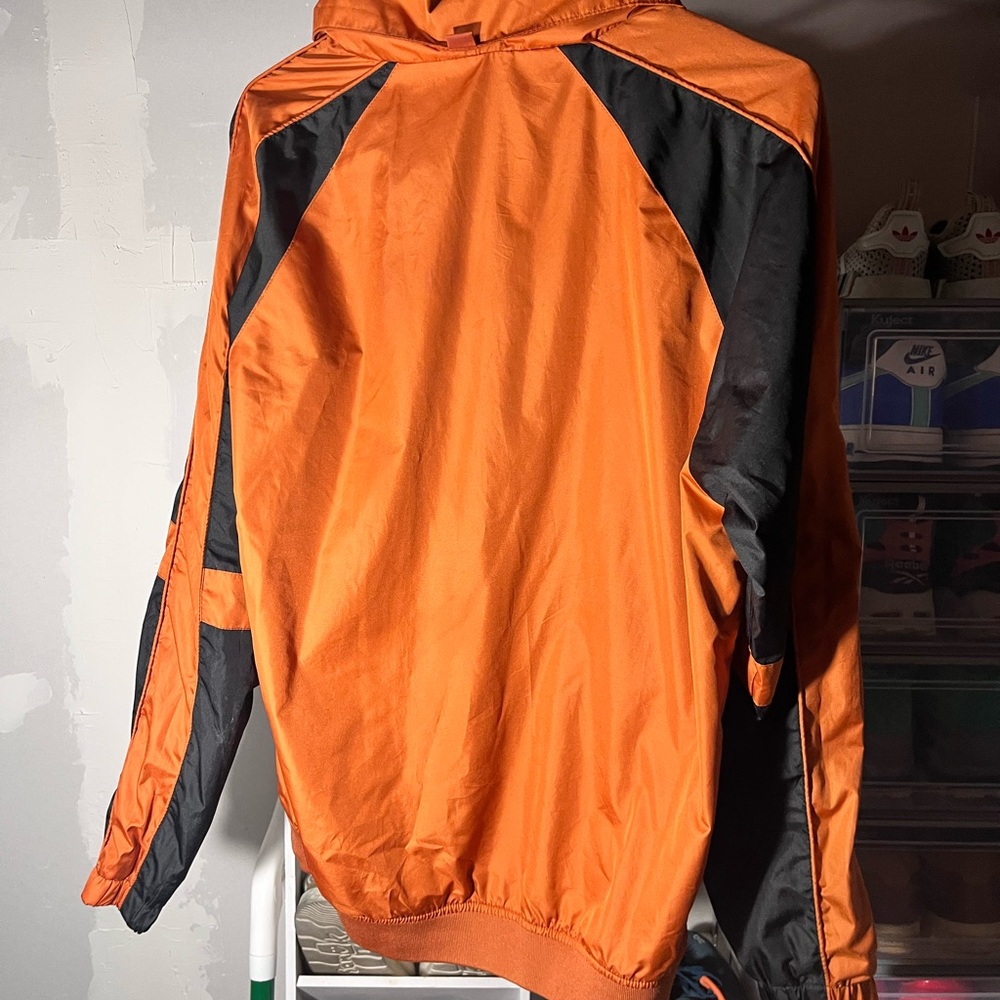 OAK Orange and Black Windbreaker Jacket - Picture 2 of 6